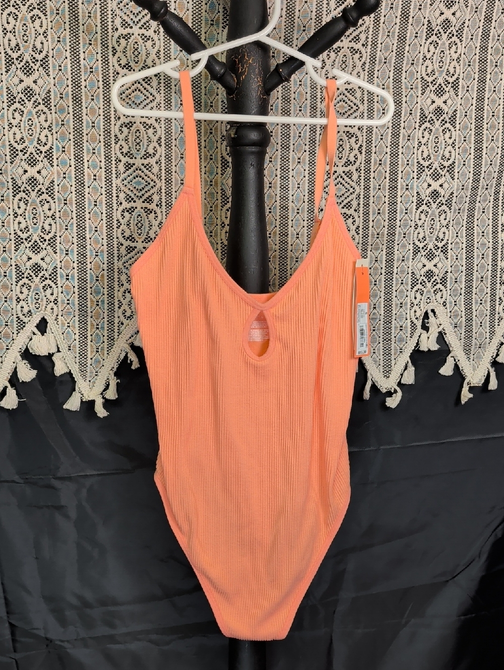 NWT Colsie Small Bodysuit Ladies Peach S Tank Suit